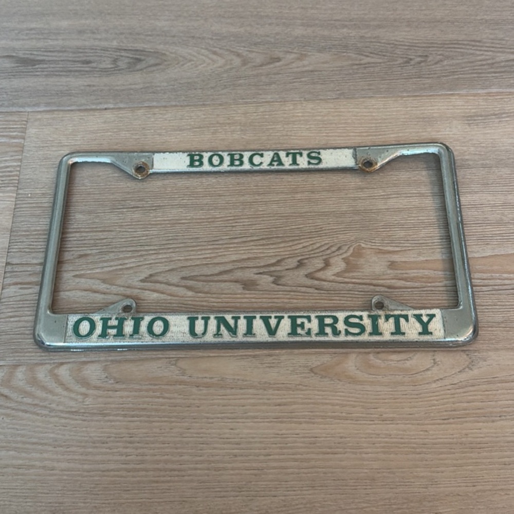 Ohio University Bobcats License Plate Cover